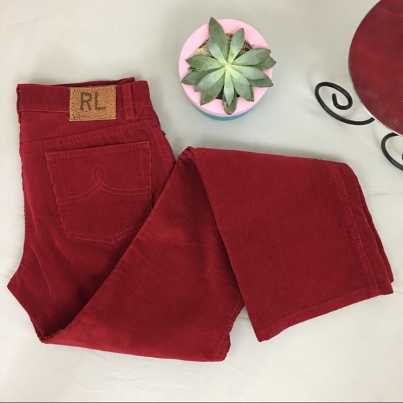 Ralph Lauren Blue Label Denim - Ralph Lauren NEW Mid Rise Bootcut Corduroy Pants